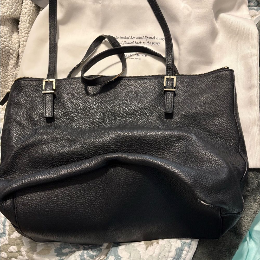 Kate Spade Watson Lane MayaโShoulder Bag (Black) (WELL LOVED)